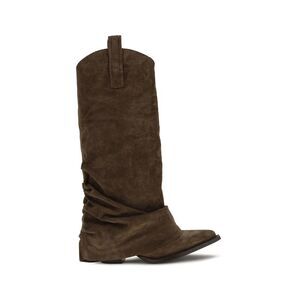 R13 Women Suede Cowboy Boots